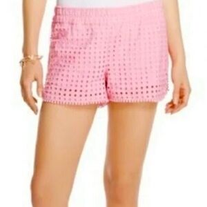 Lilly Pulitzer for Target pink eyelet shorts